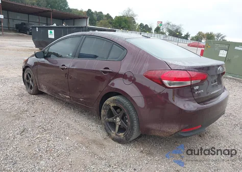 2018 Kia Forte Lx from USA, damaged, VIN 3KPFL4A74JE176854